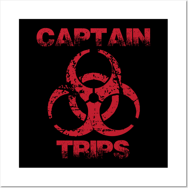 Captain trips Wall Art by horrorshirt